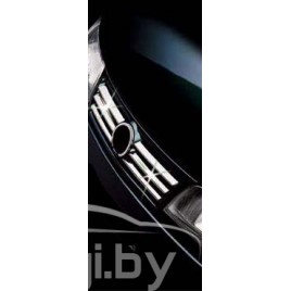 Хром накладки на решетку радиатора (нерж.) Omsa для Volkswagen Polo 2005-2009